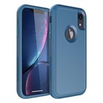 Case for iPhone XR, [3-Layer][Shockproof] [Dropproof] for iPhone XR Case, Co-Goldguard Heavy Duty Protection Case for iPhone XR, 6.1 inch (Seablue)