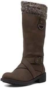 Rocket Dog Women's Telsa Fashion Boot, Brown, 5 US