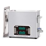 DK SONIC Professional Ultrasonic Cleaner 6L, 180W Heavy-Duty Sonic Cleaner With Timer,Heater&Touch Control, Multi-Application for Motorcycle Engines, Carburetors, Chains (Include Basket)