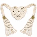 ENKUY Wedding Lasso Rope - Handfasting Cord with Pendants Lazos para Boda Wedding Cord Traditional Celtic Pattern Handfasting Cord for Catholic Ceremony