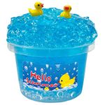 Blue Crystal Slime,DIY Fishbowl Bead Crunchy Slime, Super Soft and Non-Sticky, Birthday Gifts Suitable for Kids,prizes,Party Favorfor Girls and Boys