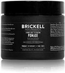 Brickell Men's Strong Hold Texturizing Pomade For Men, Natural and Organic, Pliable Fiber Pomade, 2 Ounce, Scented