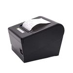 SHREYANS 80mm Thermal Receipt Printer (USB+Bluetooth) with Auto Cutter & High Printing Speed