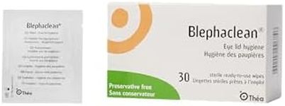BlephaClean Lid Wipes - Gentle, Ste