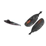 Argo 100XR Cosmos Kayak (10-Foot Lightweight) + Pelican Poseidon Angler Fishing Paddle (94.5 in)