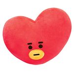 BT21 Official Merchandise, TATA Plush Cushion, 61343, Red