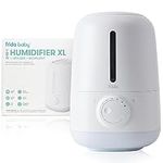 Frida Baby 3-in-1 Humidifier XL + Diffuser + Nightlight | All-Day Operation for Large Rooms, Top-Fill 6L Tank, Variable Cool-Mist Control, Auto Shut-Off, Quiet, Carry Handle, Night Light, Diffuser