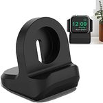 Zitel Charger Stand Compatible With Apple Watch Series 7/6/Se/5/4/3/2/1 (45Mm, 44Mm, 42Mm, 41Mm, 40Mm, 38Mm) Nightstand Mode - Black, USB