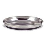 Our Pets Dish Oval Cat Rubber Botto
