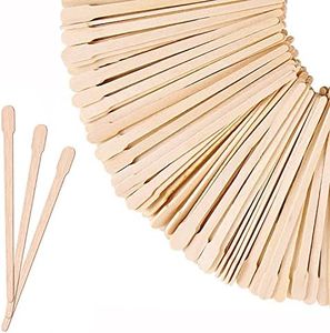 Mibly Wooden Wax Sticks - Eyebrow, Lip, Nose Small Waxing Applicator Sticks for Hair Removal and Smooth Skin - Spa and Home Usage (Pack of 200)