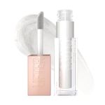 Maybelline New York Lifter Gloss, Moisturizing, Tinted Lip Gloss With Hyaluronic Acid, Non-Sticky Formula, Pearl, 5.4ml