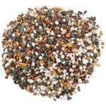 Foodie Puppies Natural Tumbled Gravel Decorative Stones Marble Chips for Aquarium Garden Indoor & Outdoor Decoration Pebble Stone (Mix Marble Crush, 20kg)