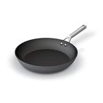 Ninja C30030 Foodi NeverStick Premium 12-Inch Fry Pan, Hard-Anodized, Nonstick, Durable & Oven Safe to 500°F, Slate Grey