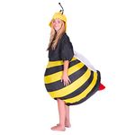 Bodysocks Bumble Bee Inflatable Costume for Adults (One Size), Bee Adults, Adults (one size)