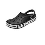 Crocs Bayaband Clog, Black/White, M