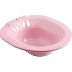 DMSELL Sitz Bath for Toilet,Seat Sitz Bath Basin for,Pregnant Women,Postpartum Care, Fits Universal Toilets and Commode Chair.（Pink)