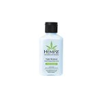 Hempz Natural Triple Moisture Herbal Whipped Body Creme with 100% Pure Hemp Seed Oil for 24-Hour Hydration - Moisturizing Vegan Skin Lotion with Yangu Oil, Peach and Grapefruit - Enriched Moisturizer