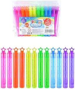 (1, Multicoloured) - Bubble Tubes Pack of 12