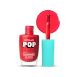 SUGAR POP Nail Lacquer 13 Red Alert (Cherry Red With Pink Undertone) | Dries In 45 Seconds | Chip-Resistant | Glossy Finish | High Shine | Nail Polish For Women, 10 ml