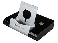 StarTech.com 3 Port USB 3.0 Hub for Laptops & Windows-Based Tablets + Fast-Charge Port (2.1A) & Device Stand - Black (ST4300U3C1B)