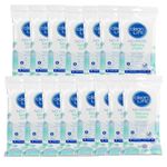 (Set/15) No Rinse Body Wipes - Caregiver Bathing Cloths 120 Wipes Total