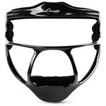 Champion Sports MFMABK Magnesium Softball Facemask Adult Black