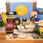 Cheese and Beer Gift Hamper Set Includes 6 Snacks, 2 x Peronis Plus Cheese, Meat & Savoury Snacks, Birthday Hampers For Men Him (2 Peroni Lagers)