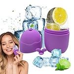 Ice Face Roller Multifunctional Ice Cube Tray Roller with Lid Massage Face Roller for Skin Care Relaxation