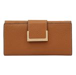 PAUL COSTELLOE Genuine Leather Women's Wallet - Designer RFID-Blocking Bifold Clutch with Multiple Card Slots & Zip Coin Pocket - Available in 6 Stylish Colours, Alto (Lion)