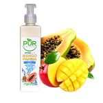 PUR ORGANICS ALL NATURAL ALL IN ONE FACE & BODY RICH MOISTURIZER HYALURONIC ACID COQ10 HYPOALLERGENIC MANGO PAPAYA Skincare Lotion Hempseed oil, Argon oil, Shea nut butter