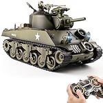 Supdex 1/18 RC Tank, 2.4Ghz US M4A3