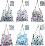 MRYUWB 6 Pcs Reusable Grocery Bags 