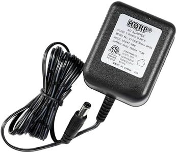 HQRP AC Adapter Compatible with DigiTech Vocalist Live 4 / Vocalist Live 5 / Vocalist Live VHM5 Guitar Multi Effects Pedals, Power Supply Cord Transformer