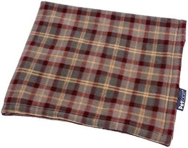 Petface 17009 Country Check Fleece Blanket for Dogs, Multicoloured