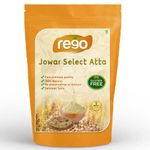 Rego Natural Jowar Millet Atta Sorghum Flour, 4.5kg - Chakki Fresh Iron Rich, Immunity Booster Healthy Gehu No Preservatives