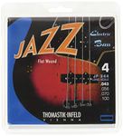 Thomastik Saiten für E-Bass Jazz Bass Flat Wound Satz JF344 4-string long scale 34"