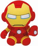 TY Marvel Avengers Iron Man Regular, Licensed Squishy Beanie Baby Soft Plush Toys, Collectible Cuddly Stuffed Teddy