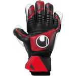 uhlsport Powerline Soft Flex Frame Football Children and Adults Goalkeeper Gloves Unisex - Goalkeeper Gloves with Finger Protection, 8