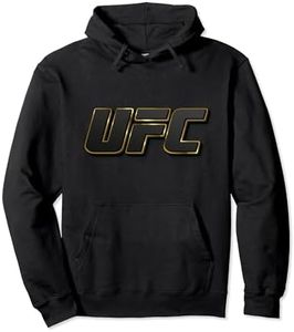 Official UFC Logo Gold Line Pullover Hoodie