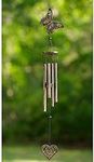 Dawhud Direct 28" H Butterfly Wind Chimes for Outside Unique Butterfly Windchime Outdoor Decoration Garden Decor Butterfly Wind Chime for Outdoor, Gift for Women, Mom, Grandma, Unisex