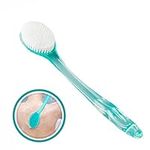 Bath Brush Soft Bristle Back Scrubber Exfoliating Shower Brush Long Handle Back Washer Bath Shower Massager Exfoliator for Exfoliating and Removing Dead Skin in Men and Women (1 Pc)