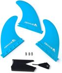 Abahub Surfboard Thruster Fins Set,