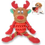 Frbyvad Dog Toy, Puppy Toys, Interactive Dog Toys for Boredom, Puppy Teething Toys, Squeaky Dog Toys for Medium Small Dogs, Dog Birthday Present, Tough Dog Chew Toys, Plush Puppy Toy.