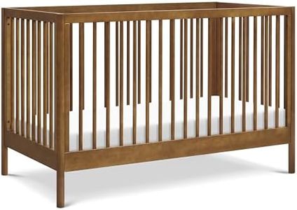 DaVinci, Birdie 3-in-1 Convertible Crib, Walnut, Easy Assemble, Greenguard Gold Certified