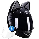 Cat Ear Motorcycle Bluetooth Helmet