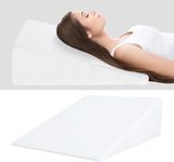 ADEPTNA Memory Foam Therapy Bed Wedge Pillow – High-Density Support for Back Support, Neck, Leg Pain Relief Sleep Apnea for Better Breathing, Circulation, and Acid Reflux Heartburn