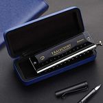 SWAN dreamer Chromatic Harmonica 12-hole 48-tone key of C Japanese imported gong thickened cover Professional Performance Level Instrument for Beginner Student Adult good gift