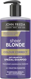 John Frieda Sheer Blonde Colour Correct Anti-gelbstich Special-shampoo 200 Ml