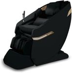 vComfort® MeDiFit Pro Massage Chair – Full-Body Shiatsu, Kneading, Rocking & Air Compression | Heat Therapy, Zero Gravity, Voice Control | 22 Auto Programs | 2025 Enhanced Edition (Black)
