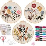 Offizon 3 PCS Embroidery Kit for Be